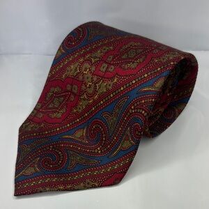 Burberrys of London Paisley Silk Tie